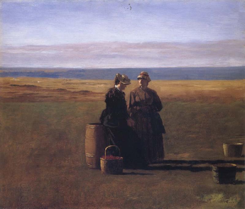 Eastman Johnson The Converstaion oil painting picture